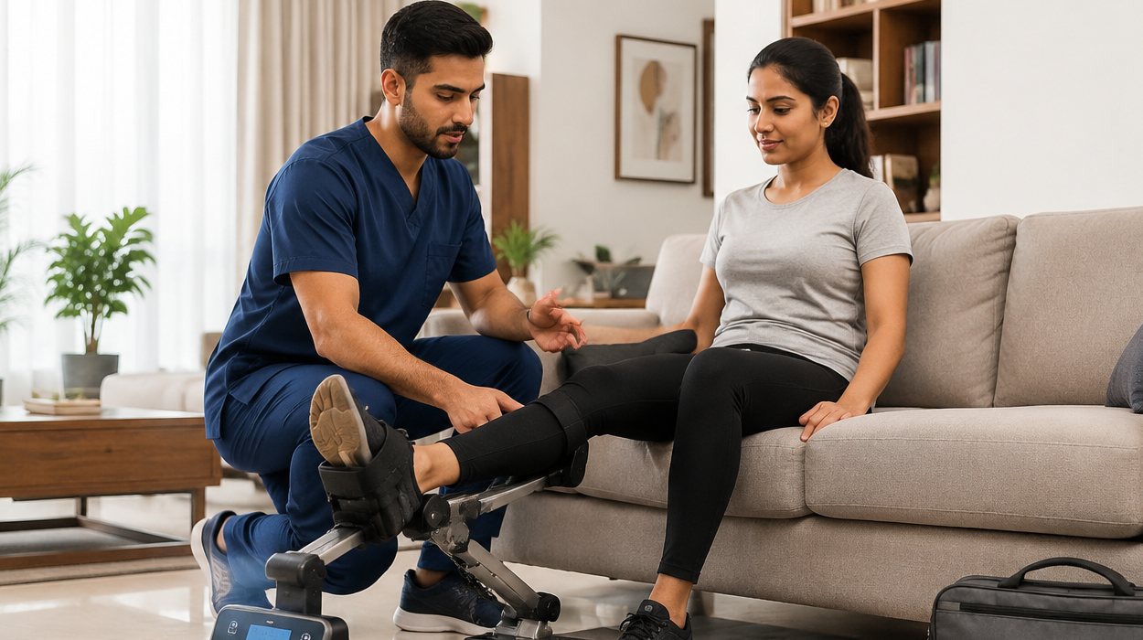 فیزیوتراپی در منزل